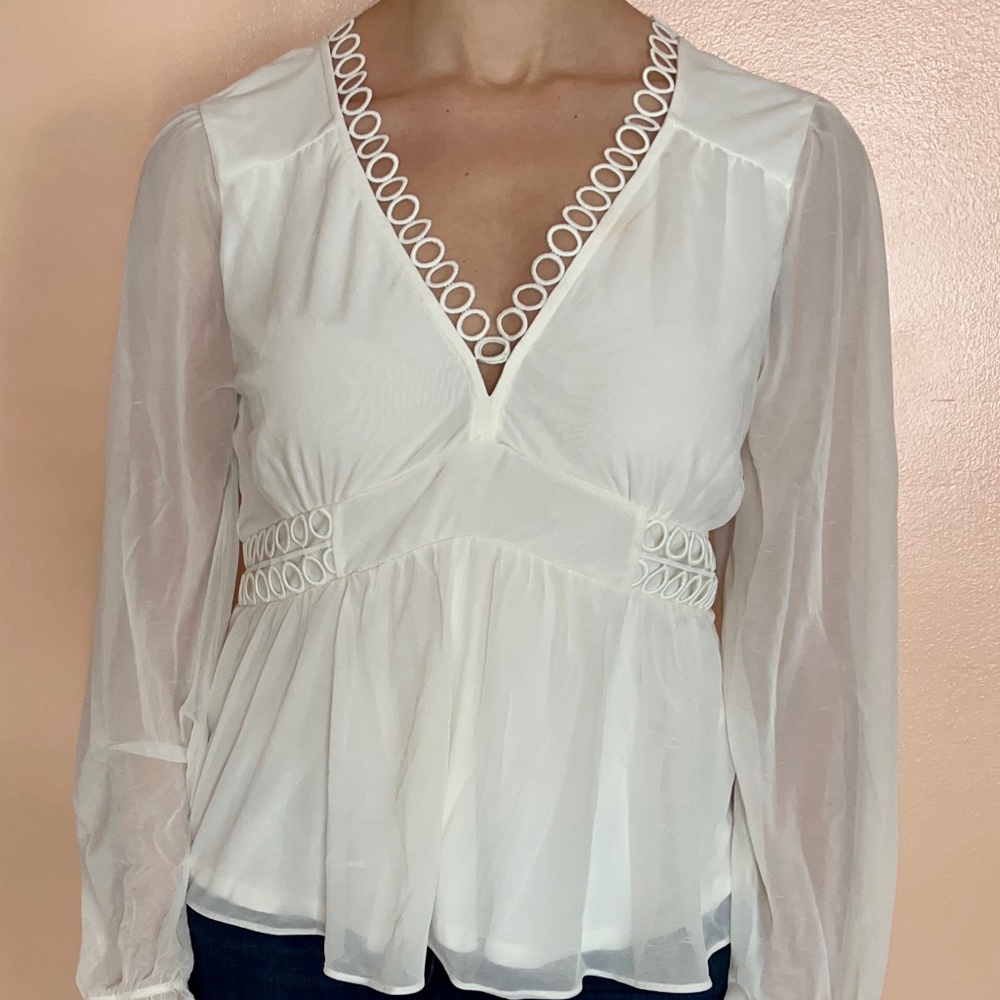 WITH TAGS Express Office Blouse - Picture 1 of 5